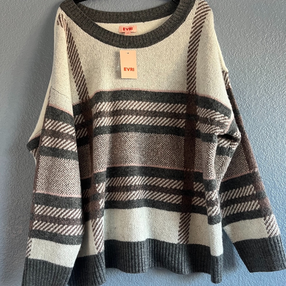 Womens Pullover Sweater - MultiColor